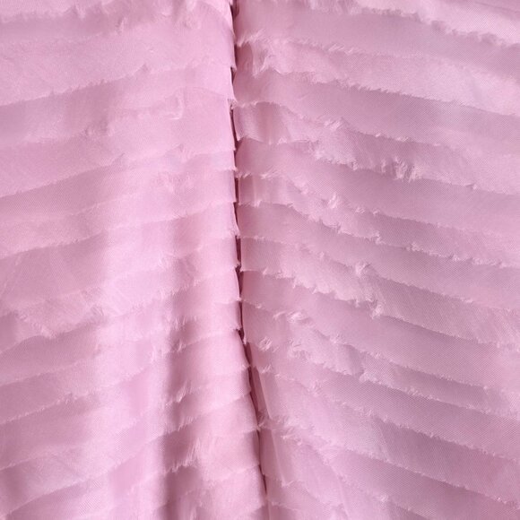 Aje Soundscape Maxi Dress Chalk Pink Strapless‎ Ruffle Tiered Size US 2 AU 6 - Picture 14 of 16